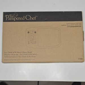 Pampered Chef Cheese Board